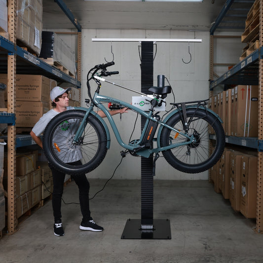 E-Lift Pro Single-Sided eBike Stand | Assembly, Basing & Tool Box Included
