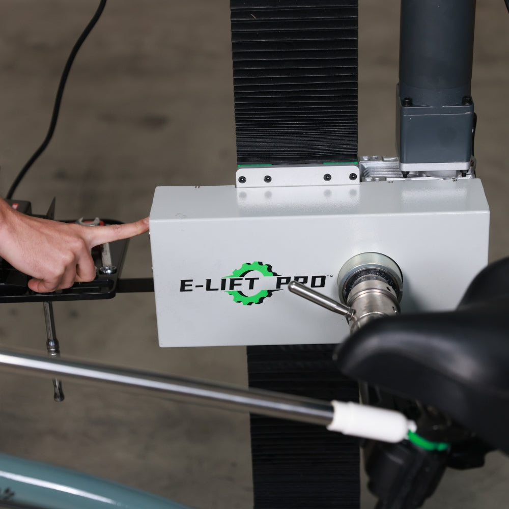 E-Lift Pro Single-Sided eBike Stand | Assembly, Basing & Tool Box Included