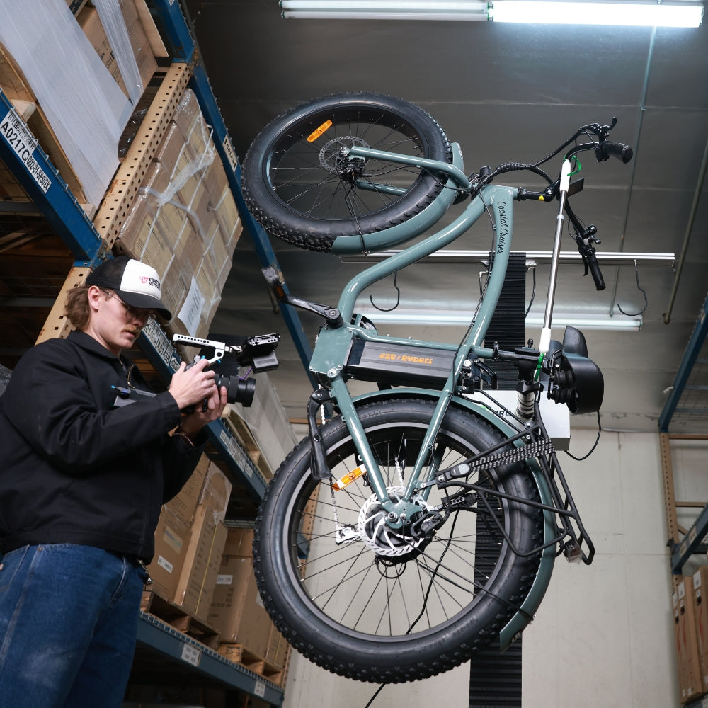 E-Lift Pro Single-Sided eBike Stand | Assembly, Basing & Tool Box Included